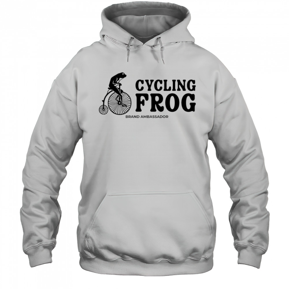 Cycling frog shirt Hoodie