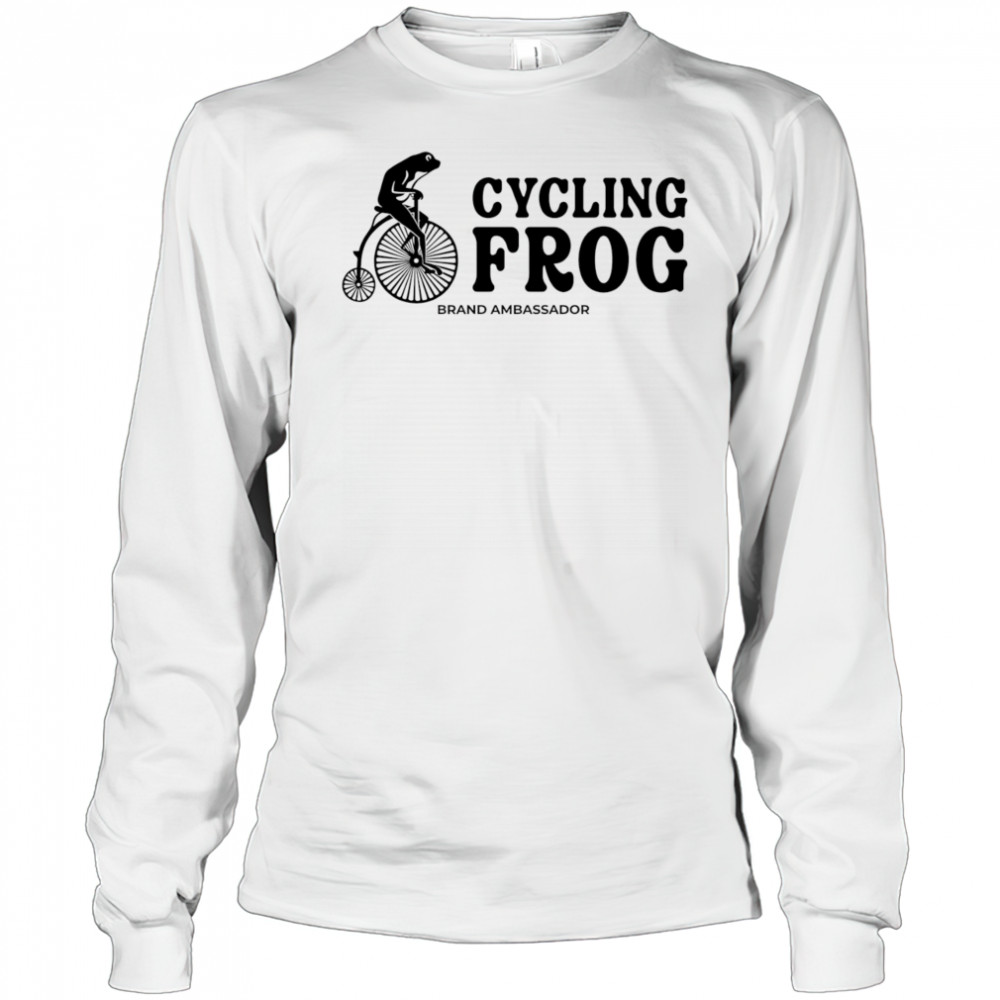 Cycling frog shirt Long Sleeved