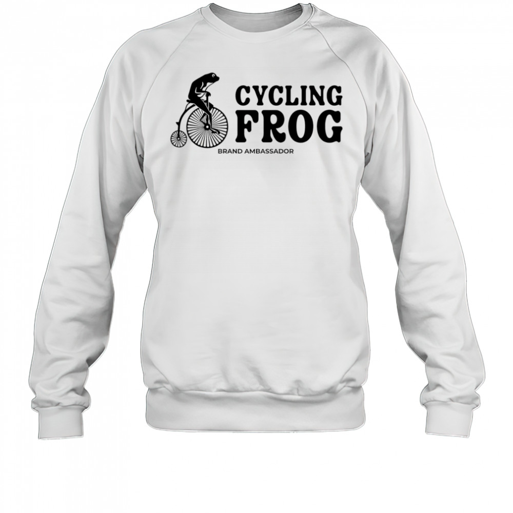 Cycling frog shirt Sweatshirt