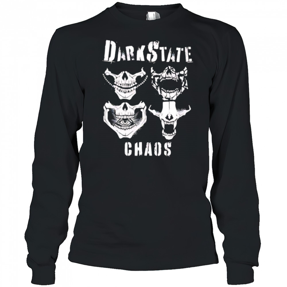 Darkstate Chaos logo shirt Long Sleeved