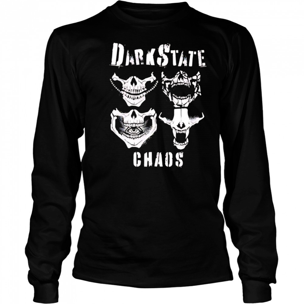 Darkstate Chaos logo shirt Long Sleeved