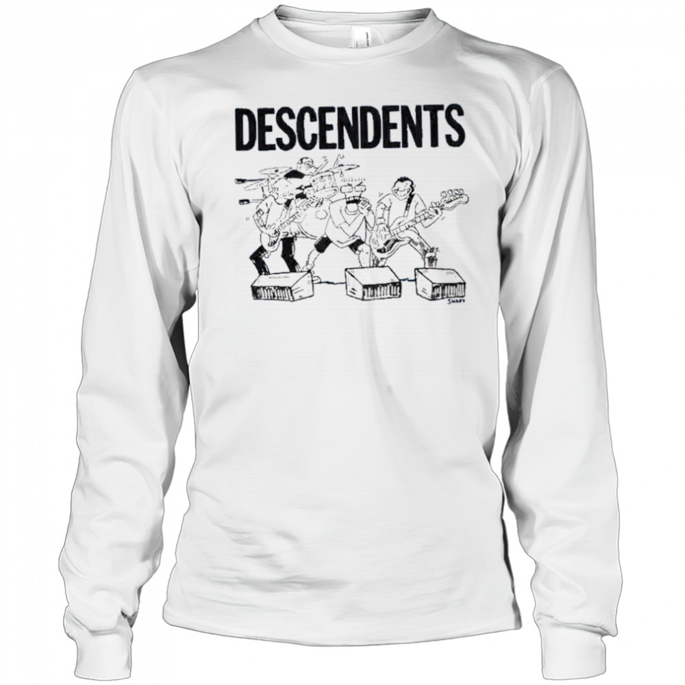 Descendents Live Cartoon Merchandise 2025 shirt Long Sleeved