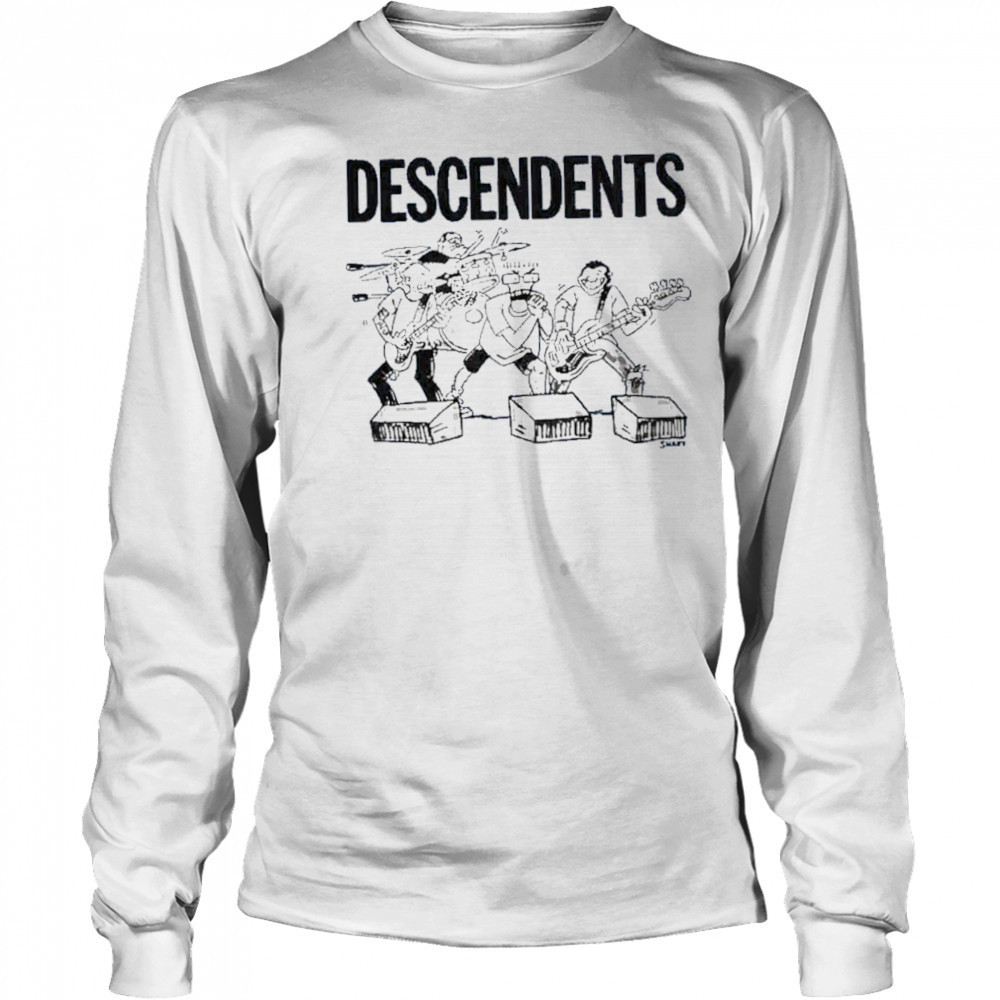 Descendents Live Cartoon Merchandise 2025 shirt Long Sleeved