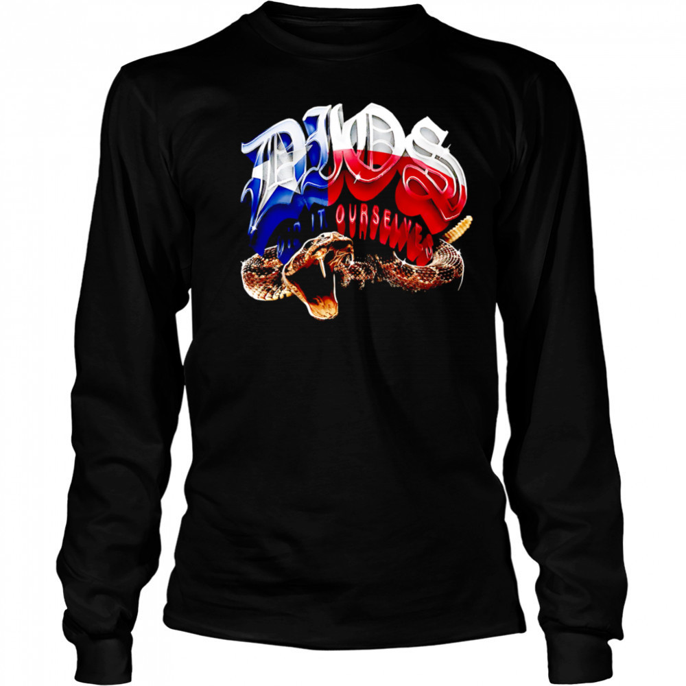 Dios Did It Ourselves Snake shirt Long Sleeved