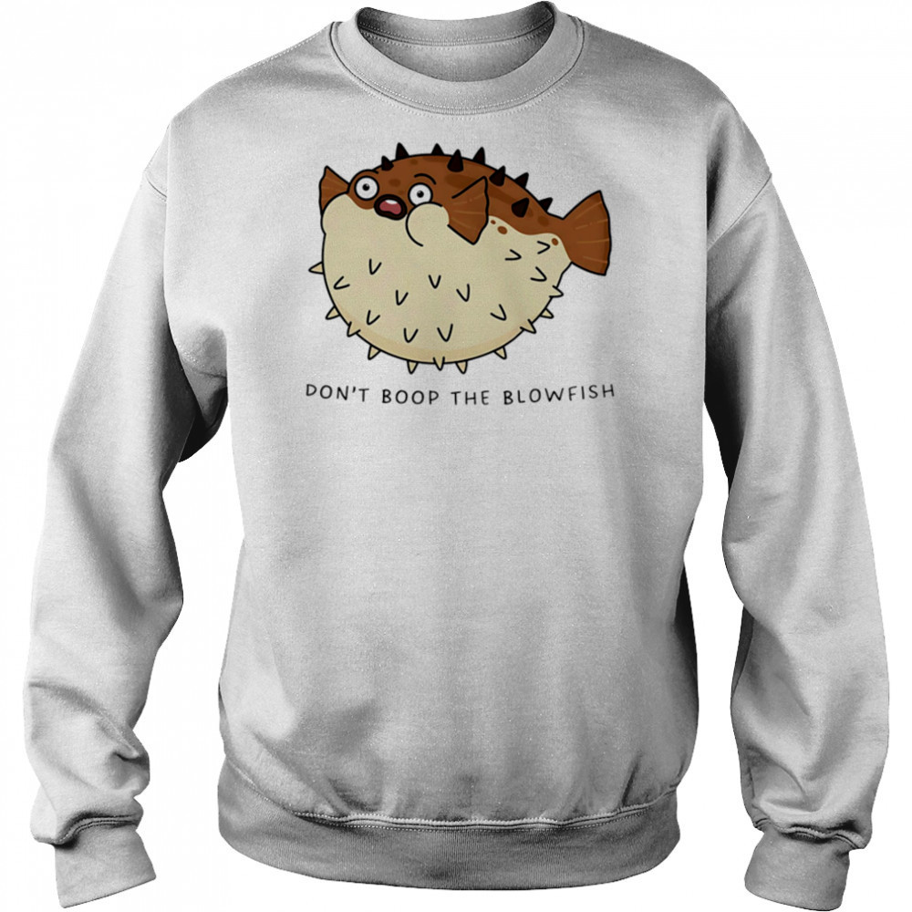 Don’t Boop The Blowfish puffer fish shirt Hoodie