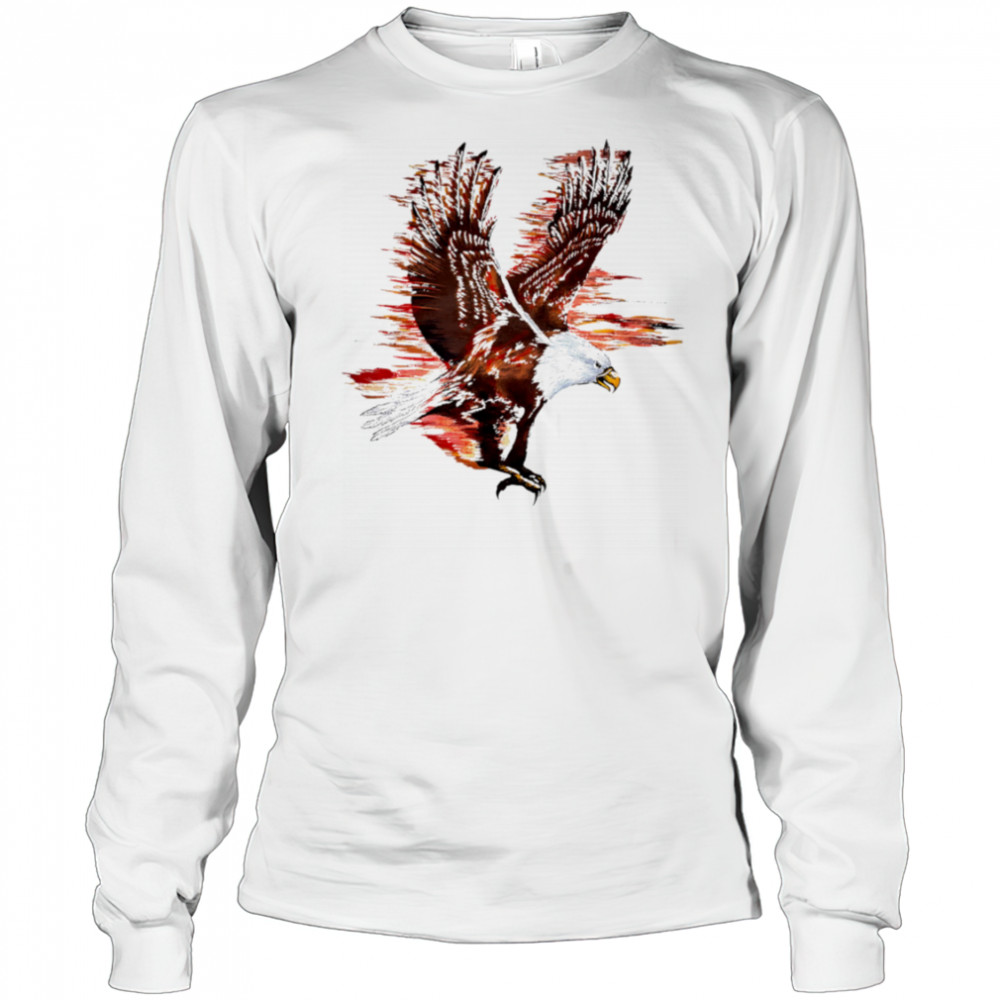 Eagle Graphic USA Single Stitch vintage 90s shirt Long Sleeved