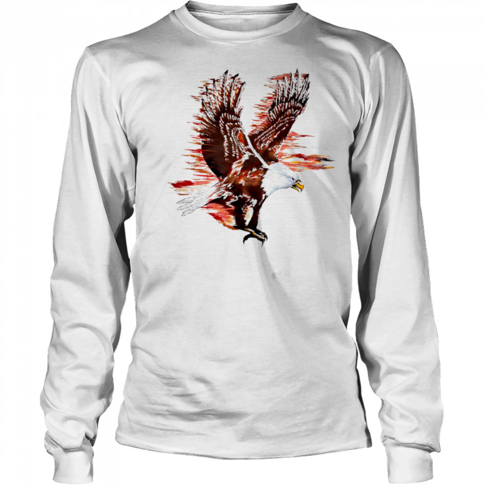 Eagle Graphic USA Single Stitch vintage 90s shirt Long Sleeved