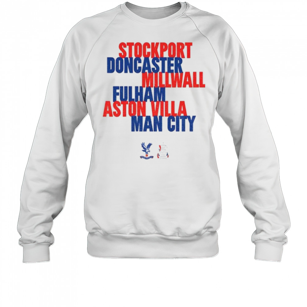 FA Cup Winners Crystal Palace Football Club players 24 25 shirt Sweatshirt
