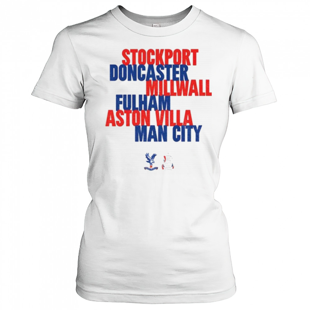 FA Cup Winners Crystal Palace Football Club players 24 25 shirt Women's T-shirt
