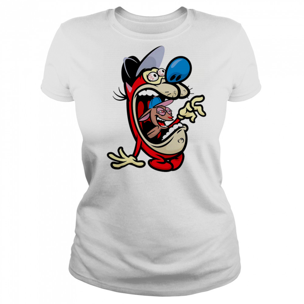 Fitted Madness cartoon mascot shirt Women's T-shirt