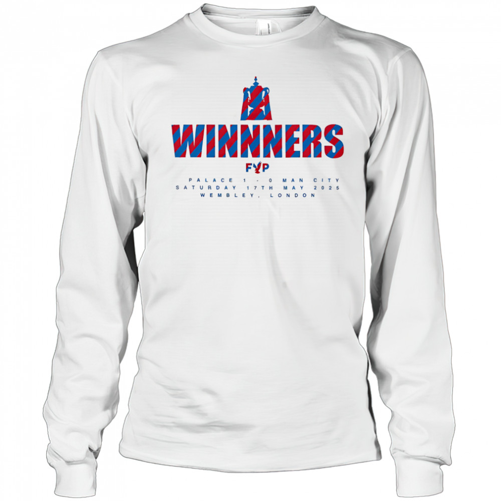 Five Year Plan winners Crystal Palace shirt Long Sleeved