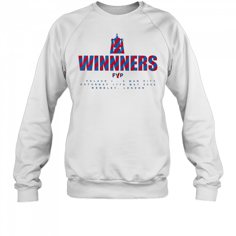 Five Year Plan winners Crystal Palace shirt Sweatshirt