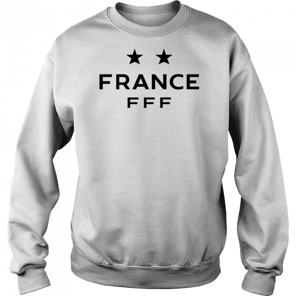 France F F F French Football Federation shirt Hoodie