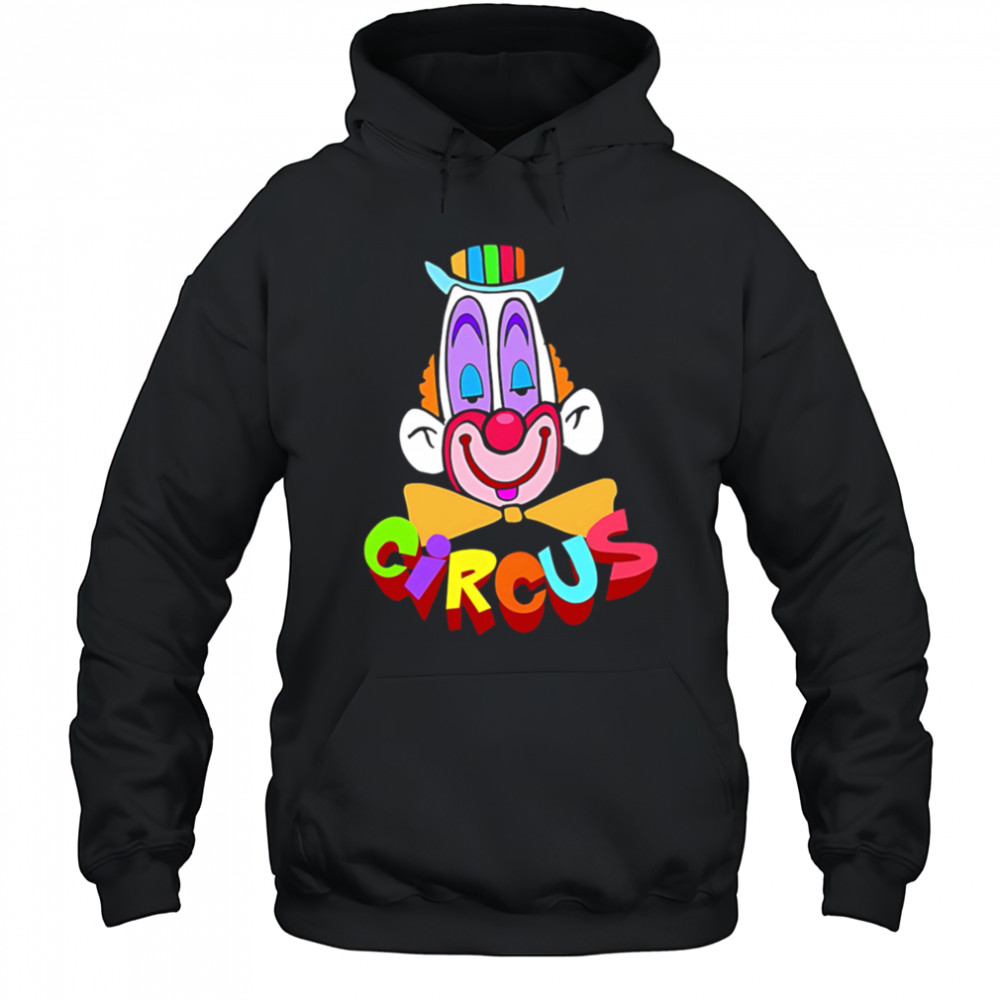 Funny Clown Circus Face shirt Hoodie