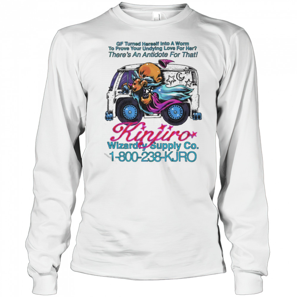 GF turned herself into a worm to prove your undying love for her shirt Long Sleeved