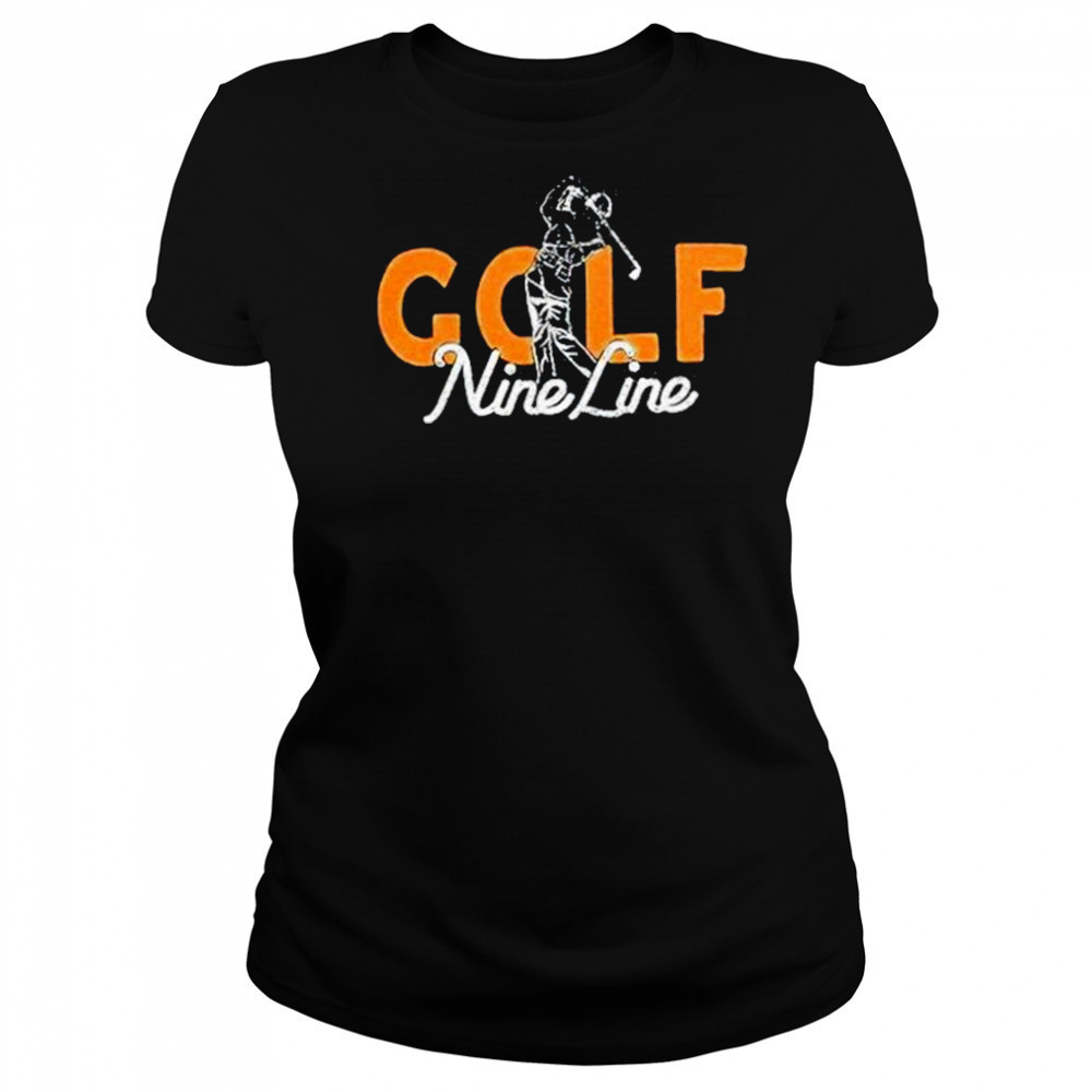 Golf Nine Line Shirt Women's T-shirt