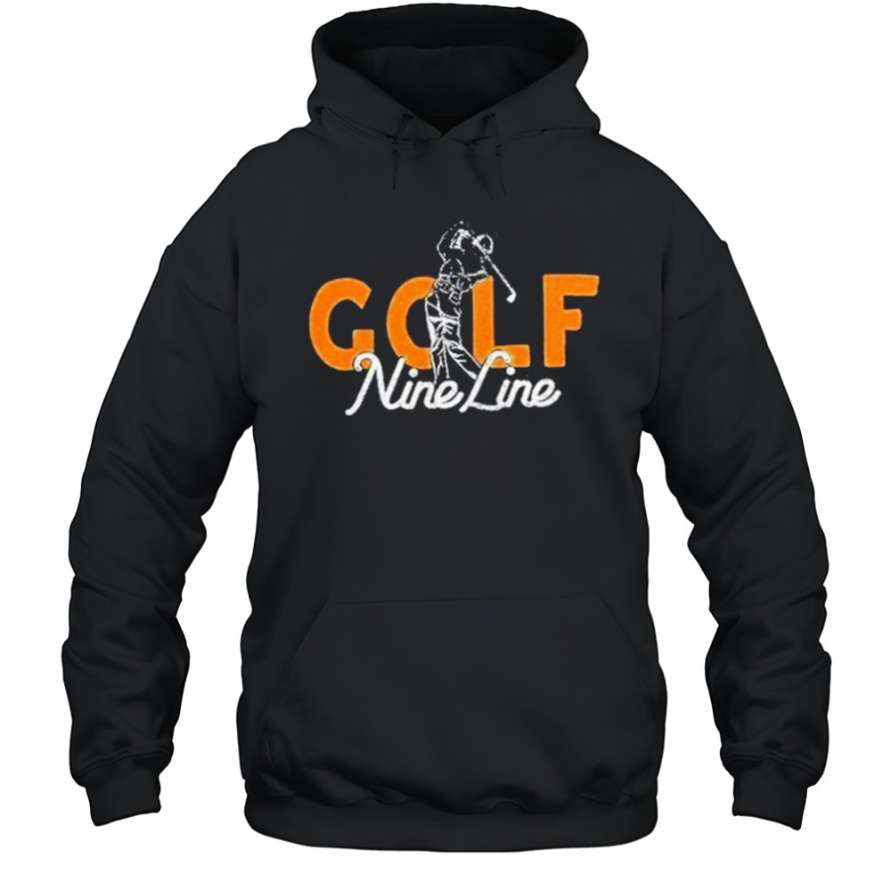 Golf Nine Line Shirt Hoodie