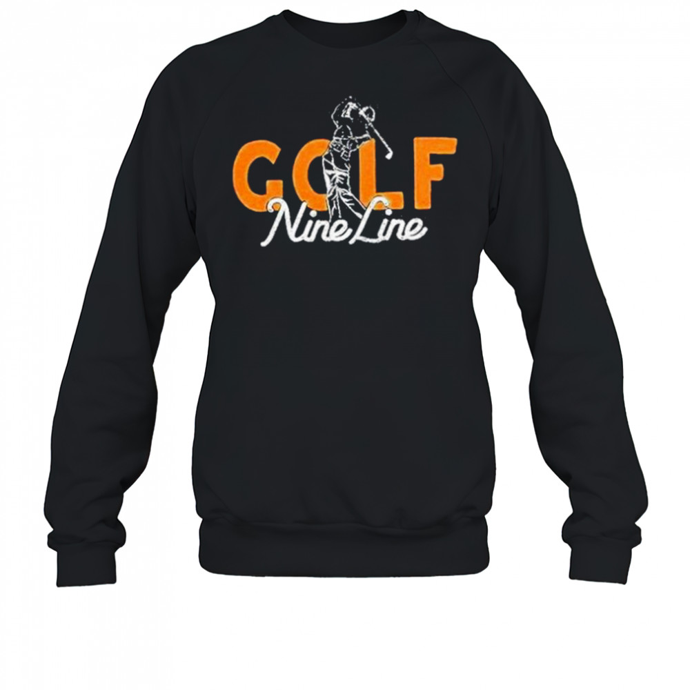 Golf Nine Line Shirt Sweatshirt