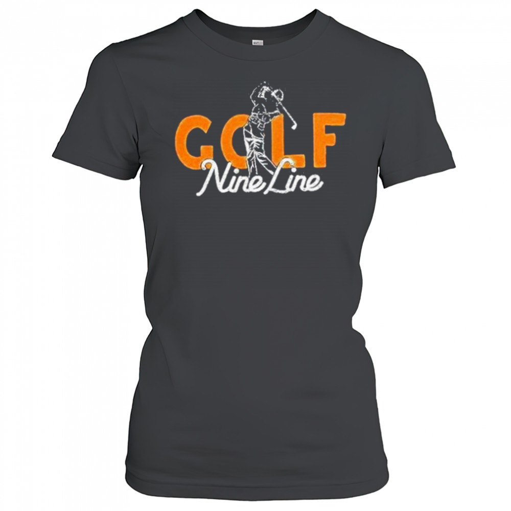Golf Nine Line Shirt Women's T-shirt