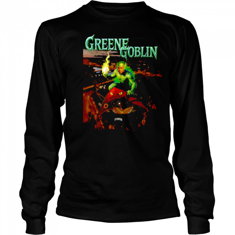 Greene Goblin Hunter Greene Cincinnati Reds shirt Long Sleeved