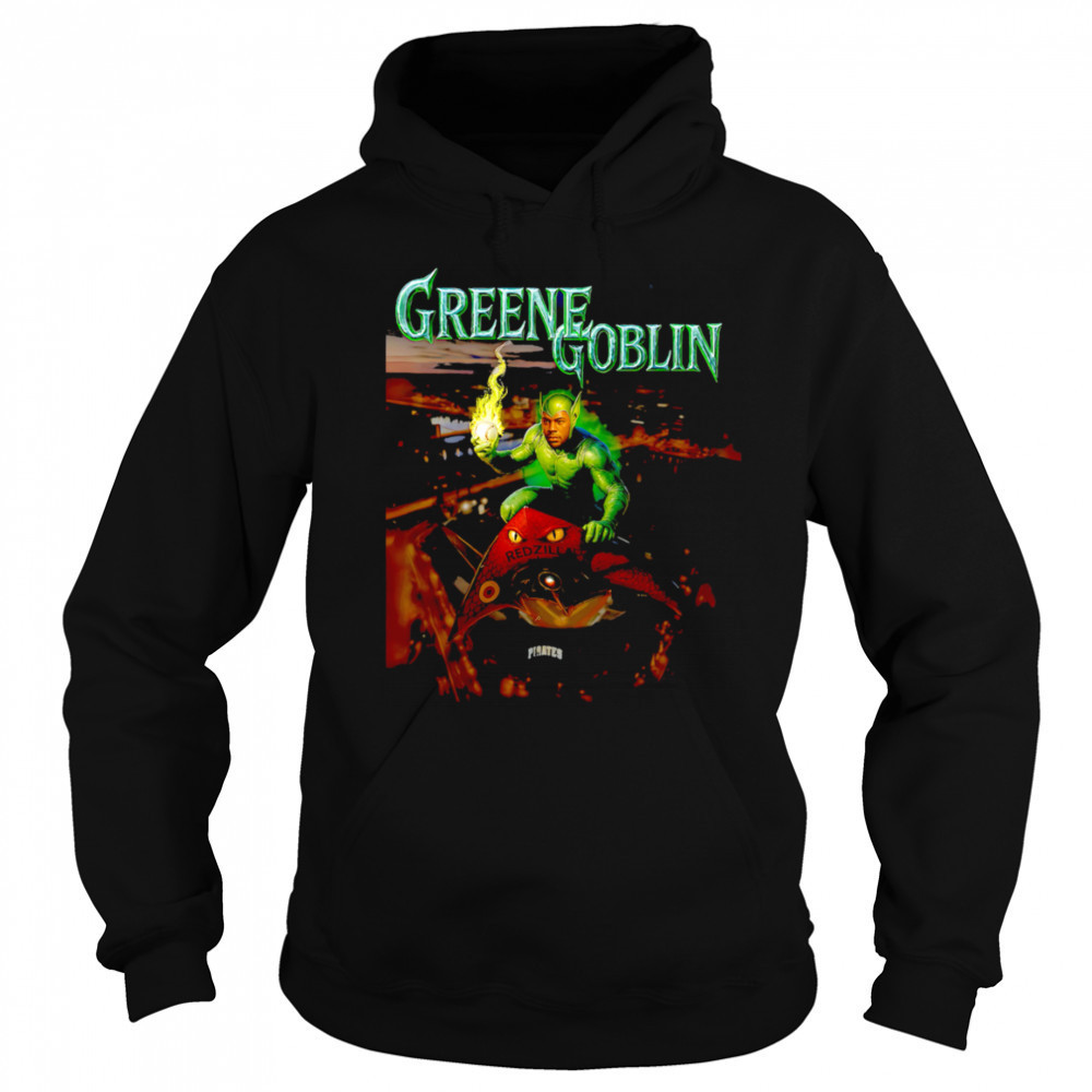 Greene Goblin Hunter Greene Cincinnati Reds shirt Sweatshirt