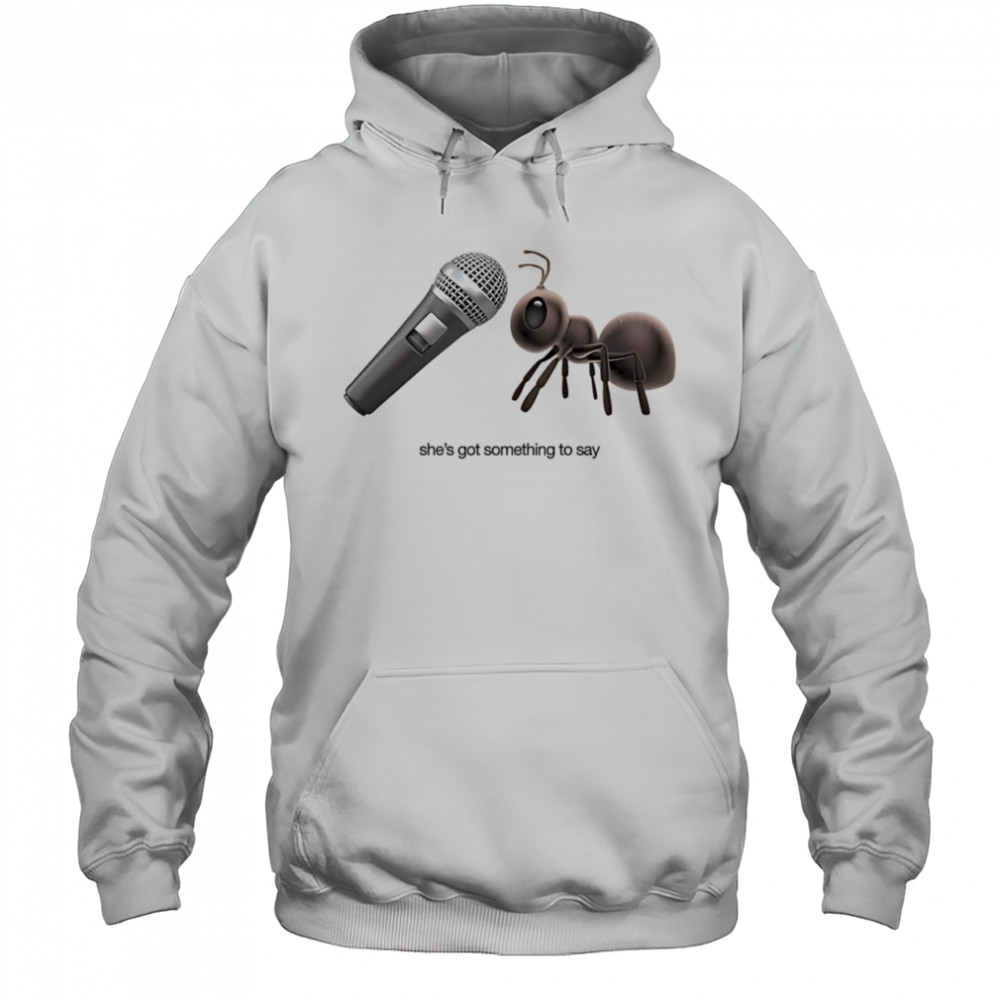 Grrl she’s got something to say shirt Hoodie