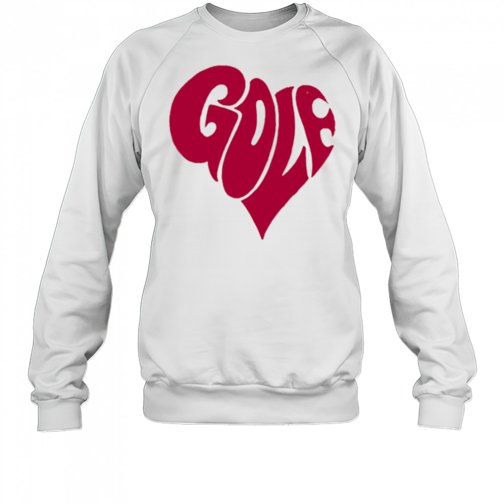 Heart Golf shirt Sweatshirt