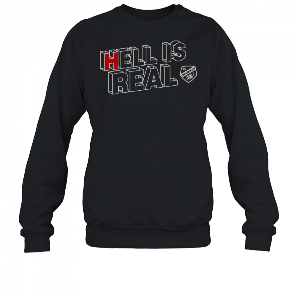 Hell Is Real Coordinates Columbus T-Shirt Sweatshirt