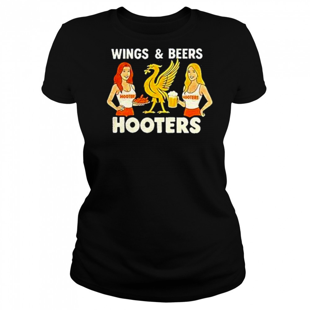 Hooters Liverpool Wings And Beers Shirt Women's T-shirt