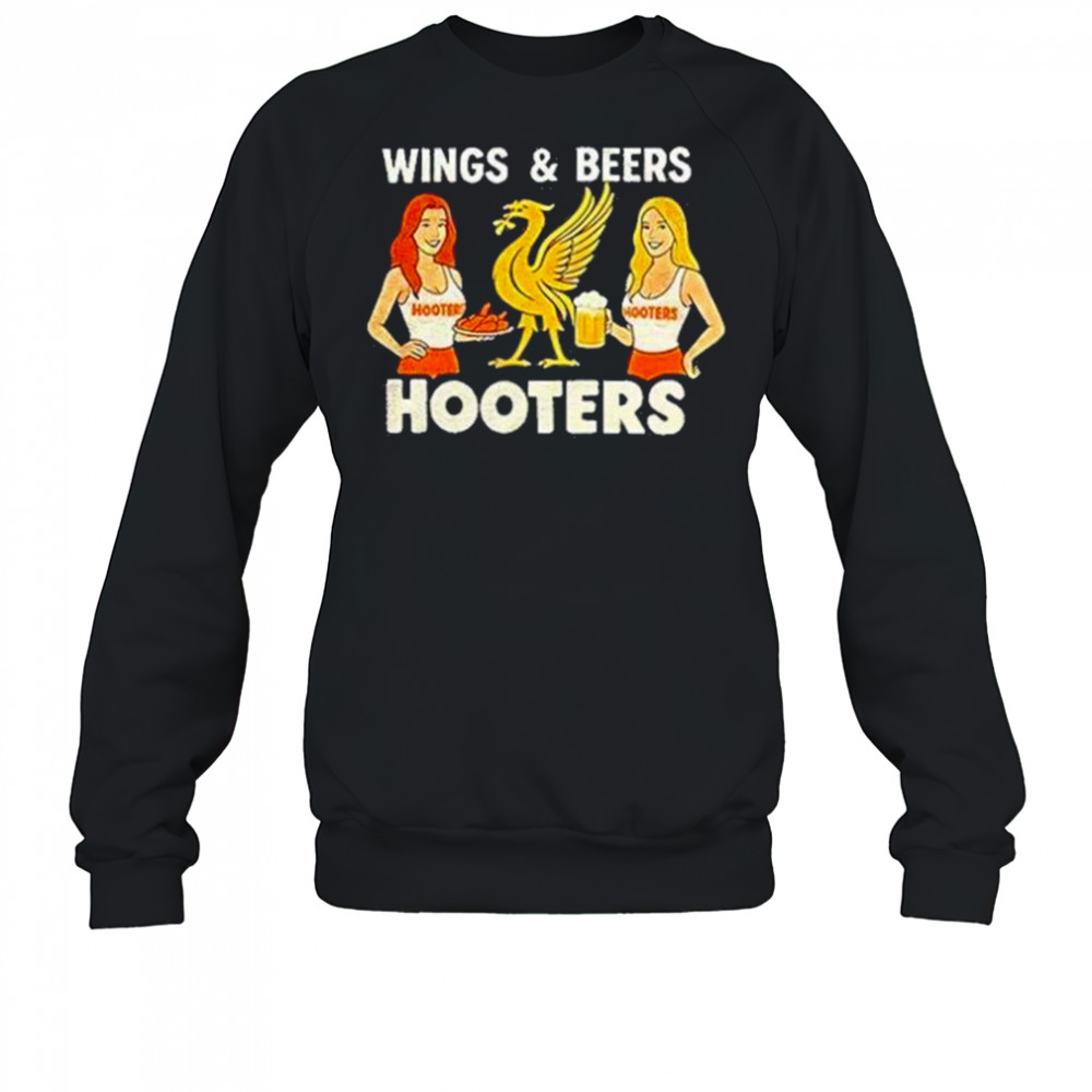 Hooters Liverpool Wings And Beers Shirt Sweatshirt