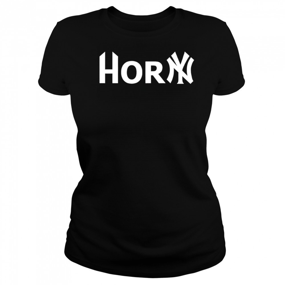 Hor New York Yankees logo shirt Women's T-shirt