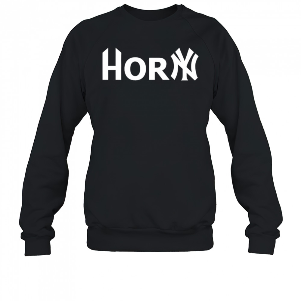 Hor New York Yankees logo shirt Sweatshirt