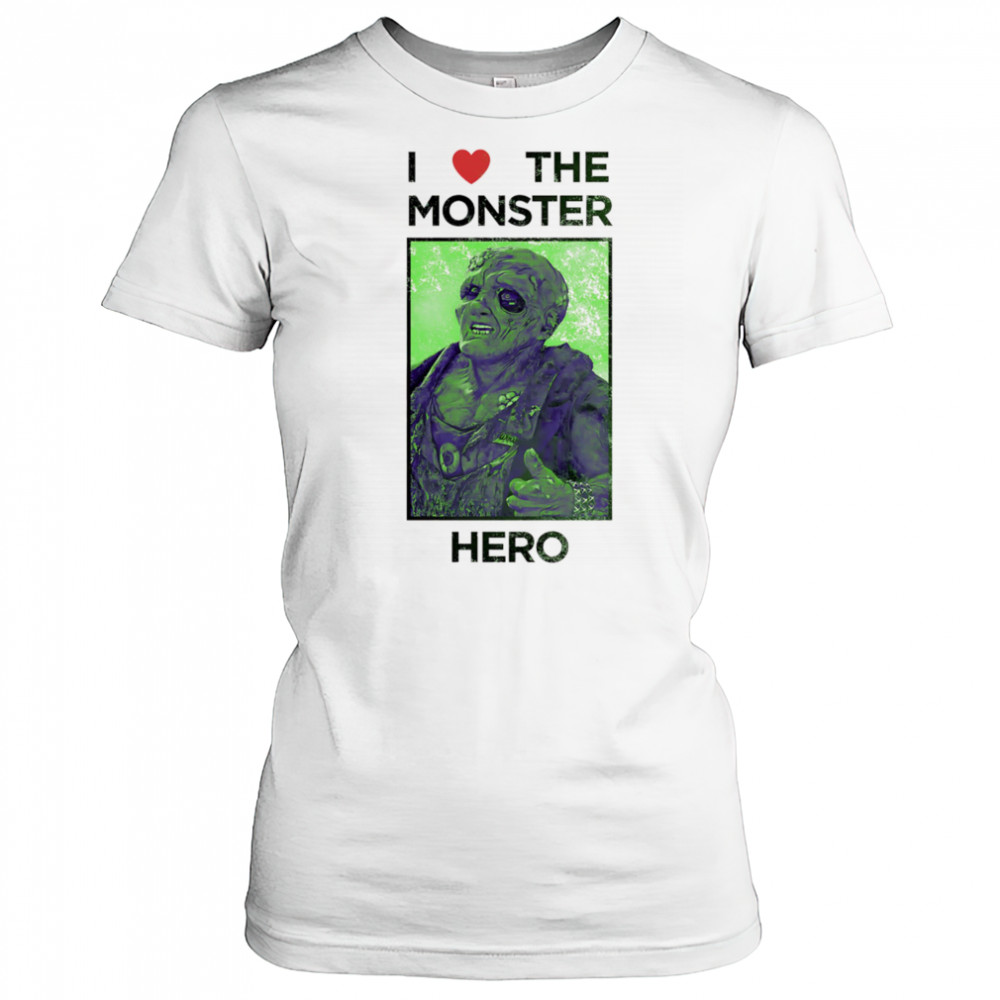 I love the monster hero shirt Women's T-shirt