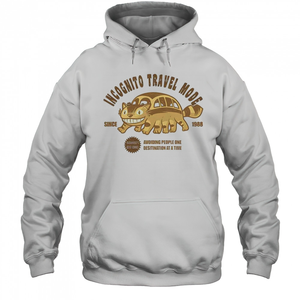 Incognito Travel Mode T-Shirt Hoodie