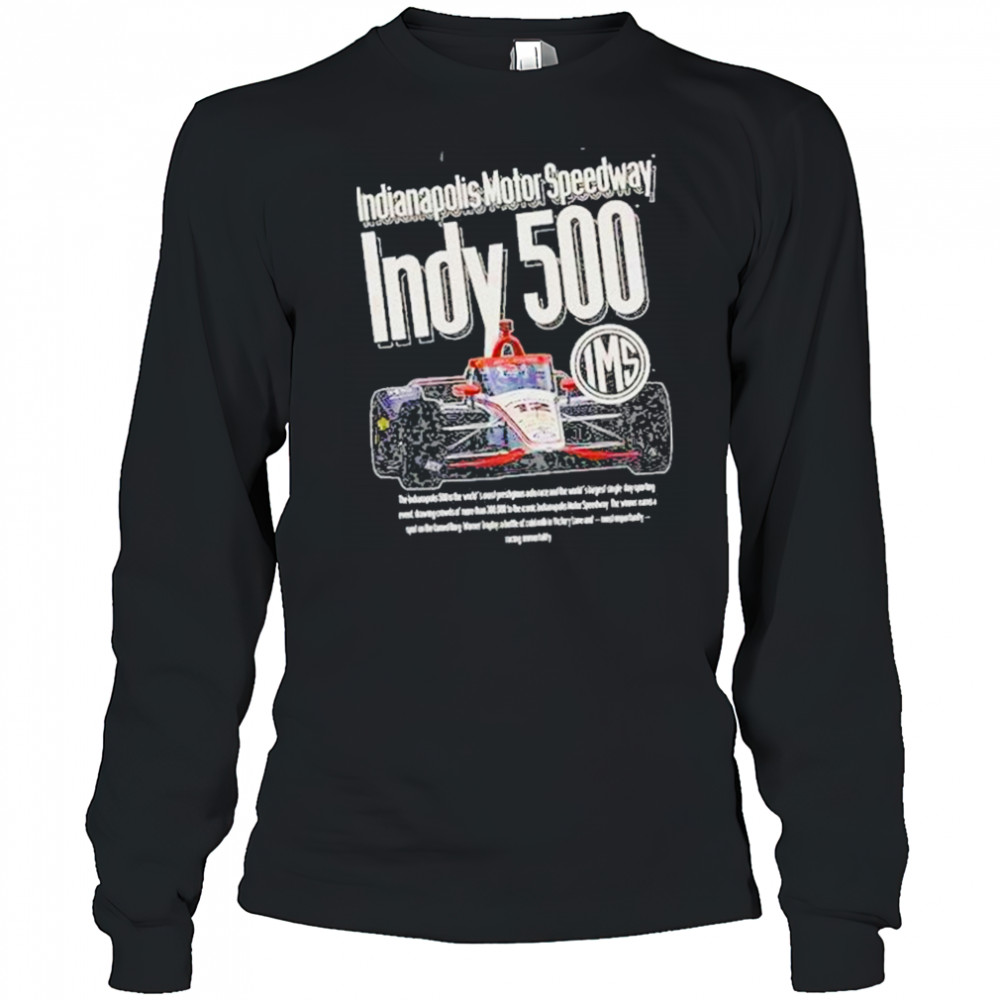 Indianapolis 500 Cover Ad Shirt Long Sleeved