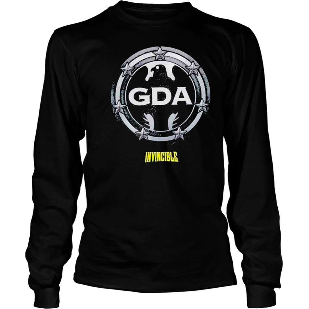 Invincible Gda Logo Shirt Long Sleeved