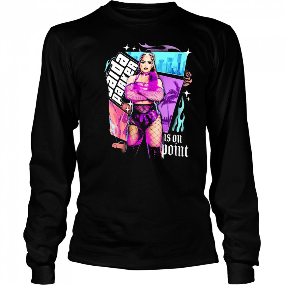 Jaida Parker Superstar Is On Point WWE 2025 t-shirt Long Sleeved