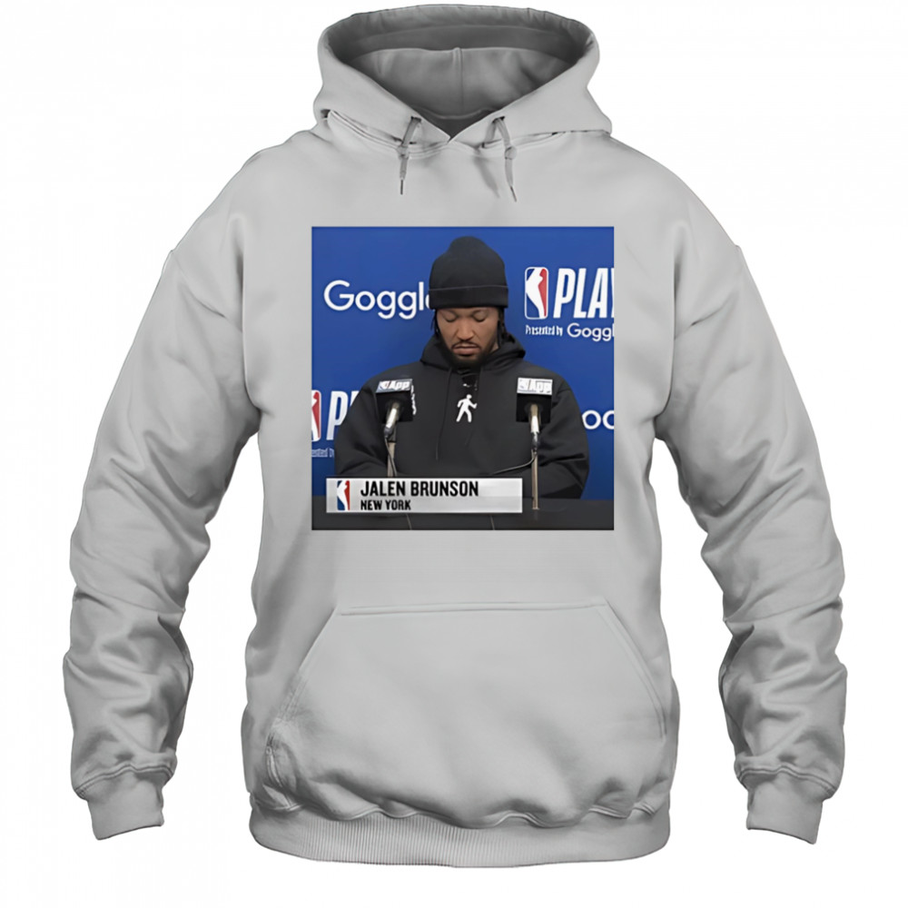 Jalen Brunson Press Conference shirt Hoodie