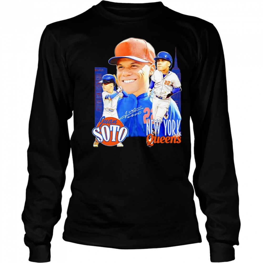 Juan Soto New York Queens graphic shirt Long Sleeved
