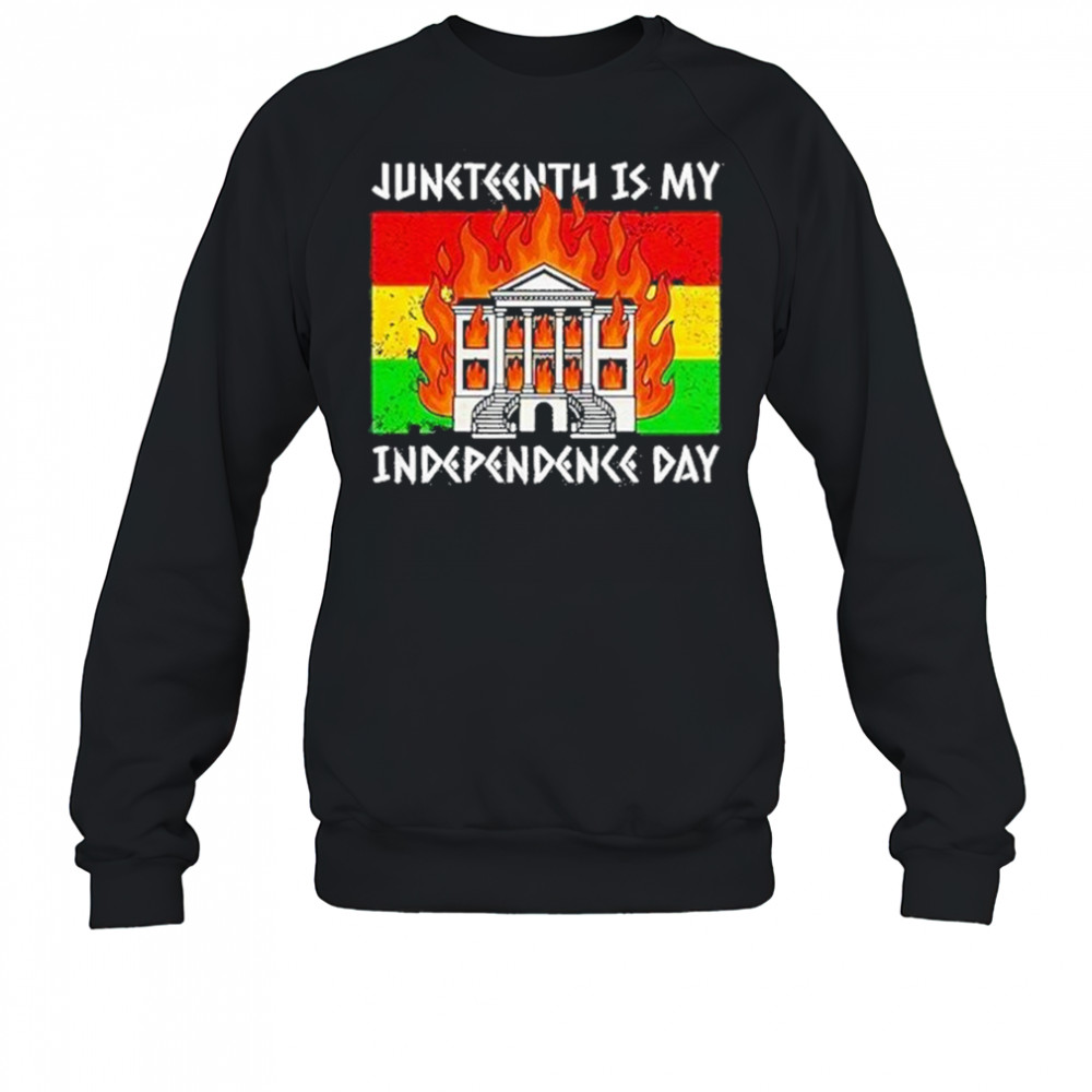 Juneteenth Is My Independence Day Shirt Sweatshirt