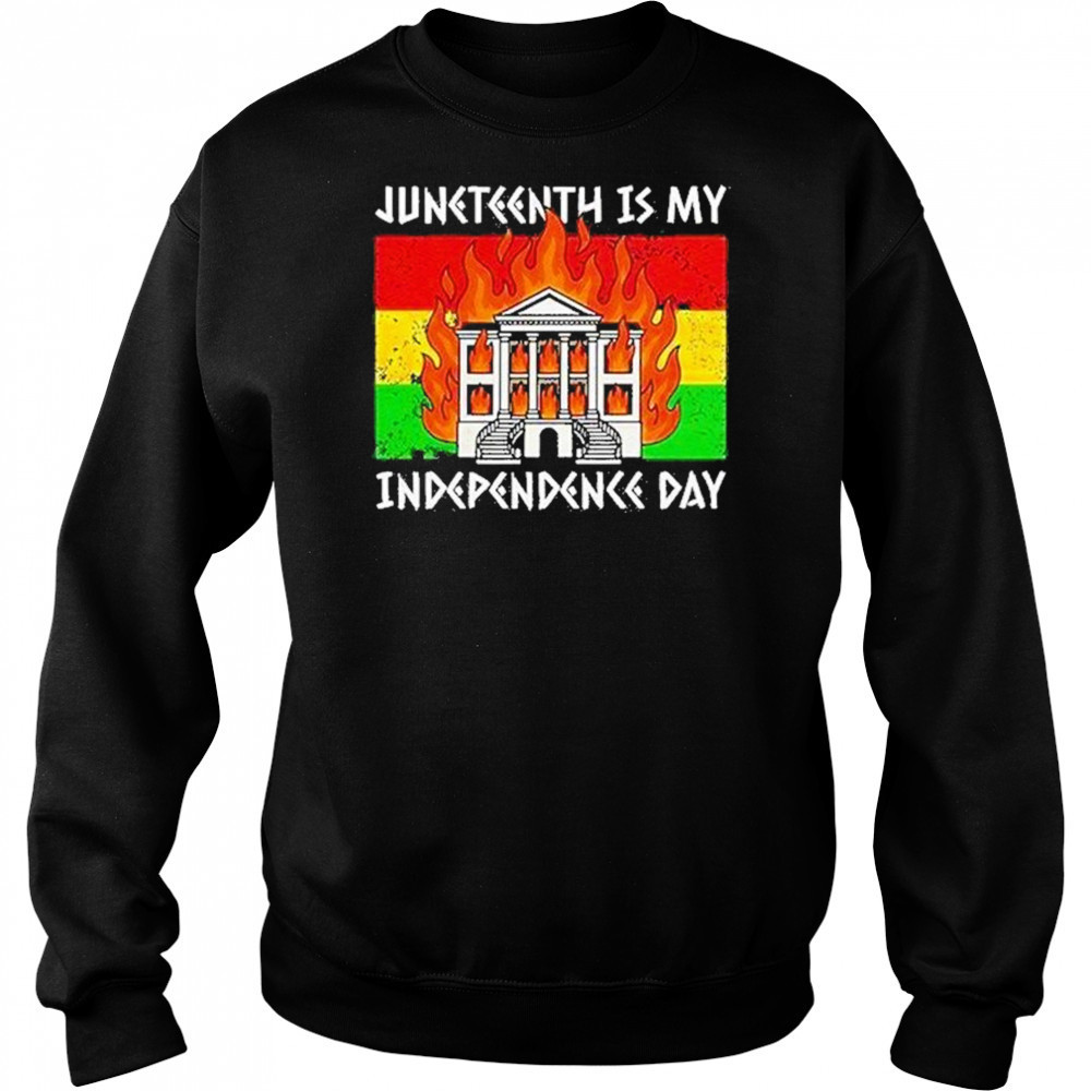 Juneteenth Is My Independence Day Shirt Hoodie