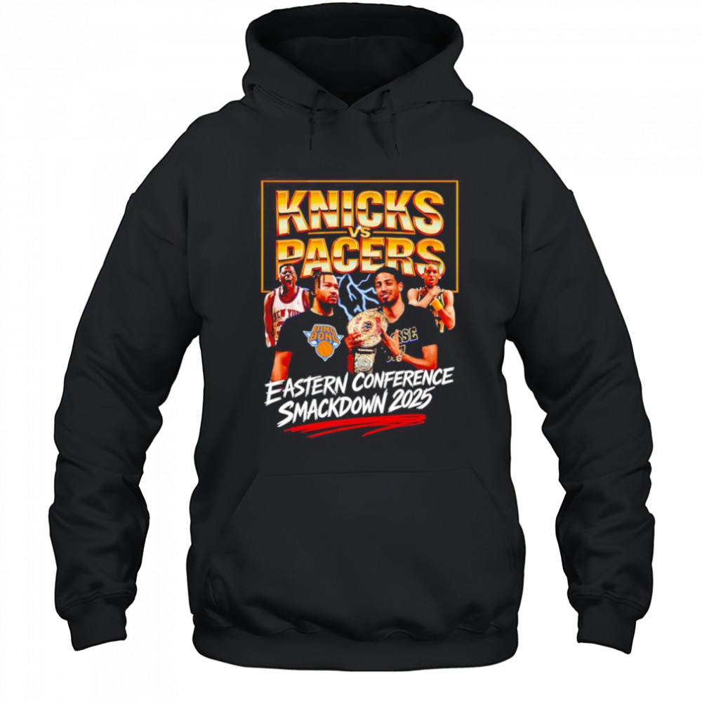 Knicks vs Pacers Eastern Conference 2025 shirt Hoodie