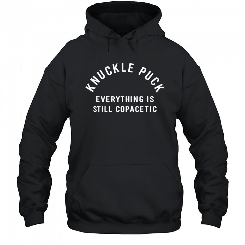 Knuckle puck everything is still copacetic shirt Hoodie