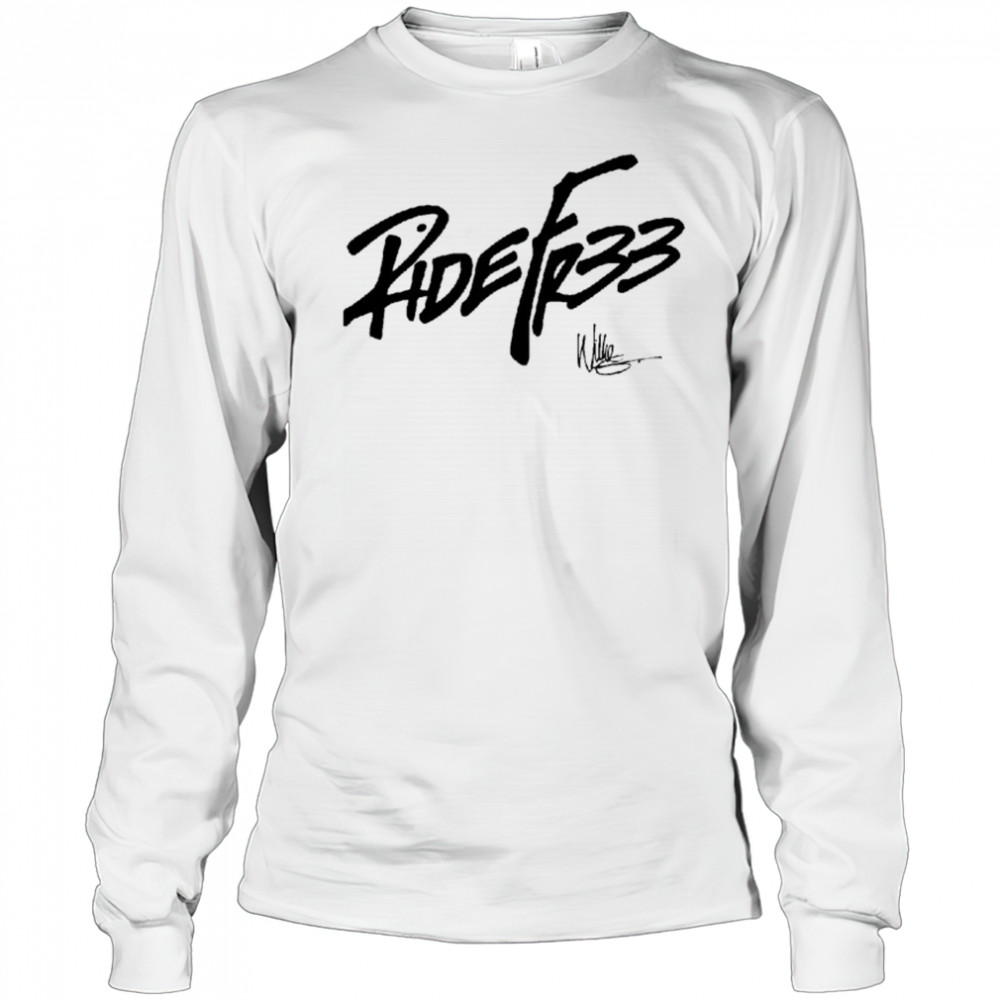 Kyle Wyman Ride Fr33 T-shirt Long Sleeved