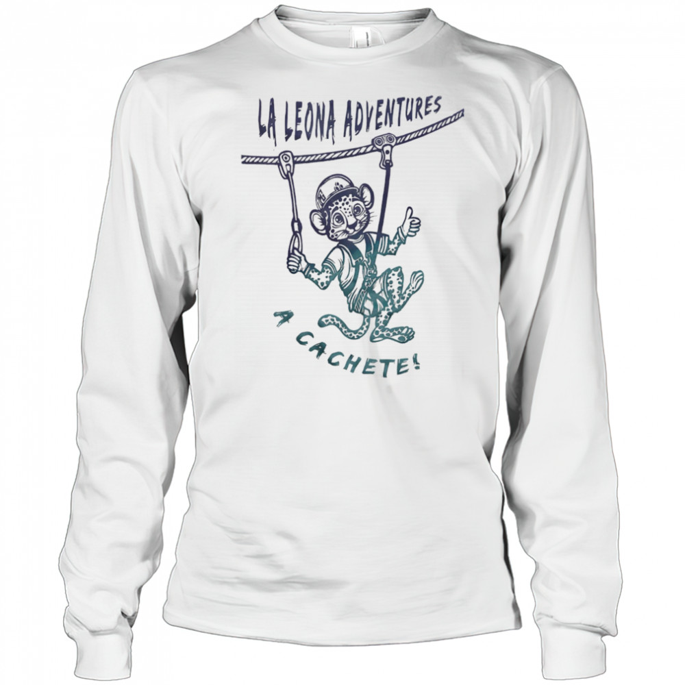 La Leona Adventures a cachete shirt Long Sleeved