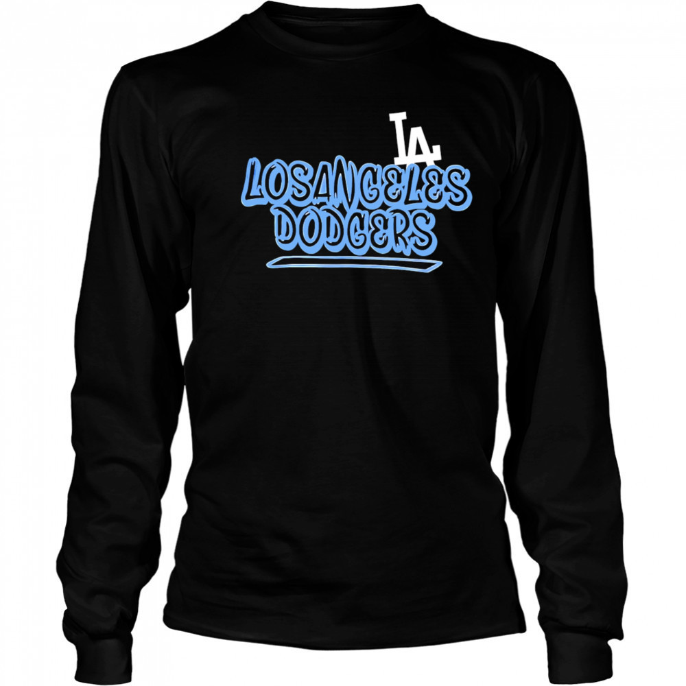 LA Los Angeles Dodgers design shirt Long Sleeved