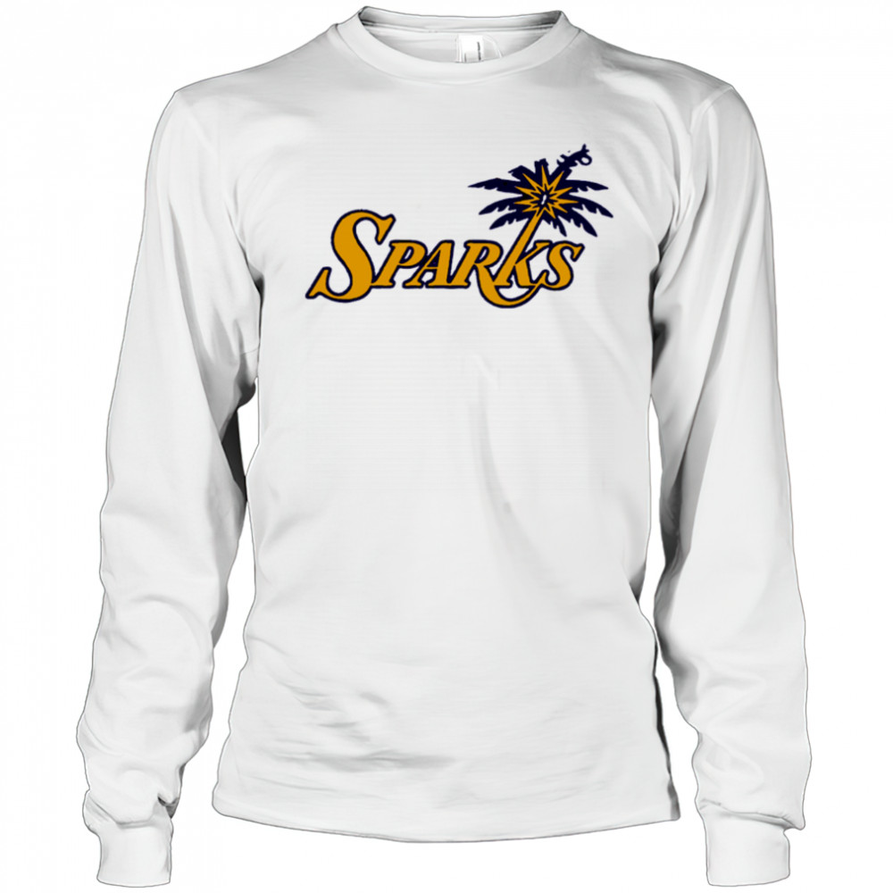 Los Angeles Sparks WNBA 2025 Special Zip shirt Long Sleeved