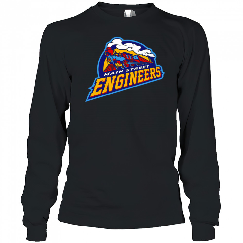 Main Street Engineers train shirt Long Sleeved