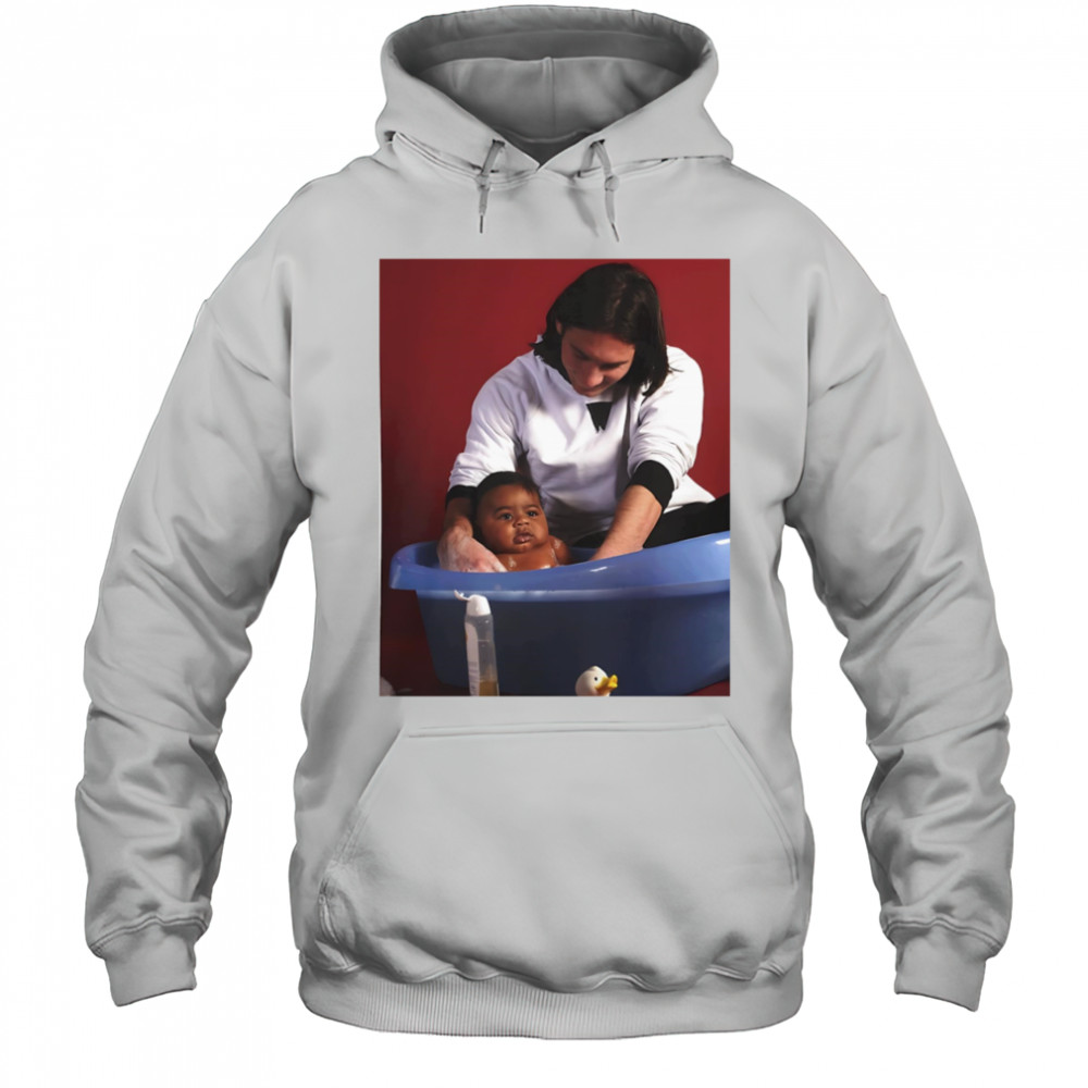Messi with Baby Lamine Yamal shirt Hoodie