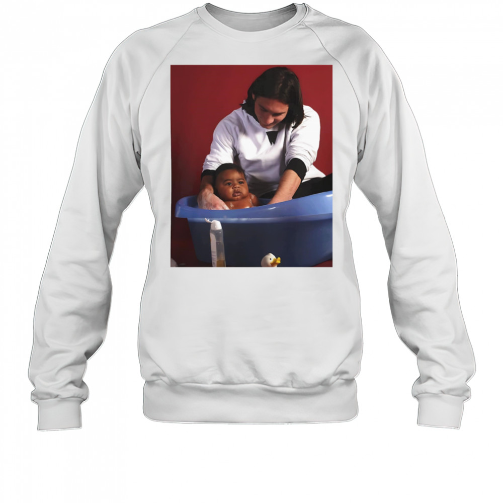 Messi with Baby Lamine Yamal shirt Sweatshirt
